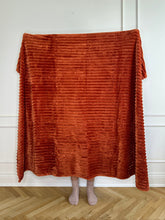Otherstuff Plaid Luxus Fleece plaid i Orange (150x200cm) otherstuff