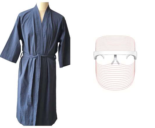 OtherStuff Ansigtspleje Lysterapimaske til Ansigt - LED Foton Lys og kimono i bearing sea 5713931012626 otherstuff