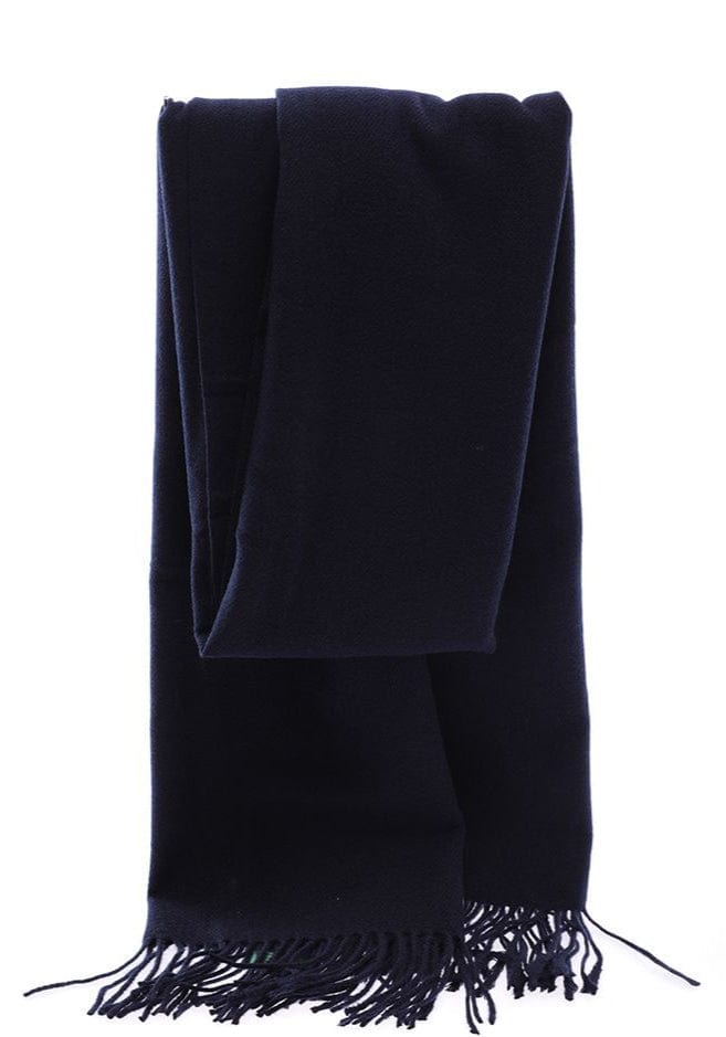 OtherStuff Tørklæde og sjal Sjal i 100% Viscose - Midnight blue (Str. 180x80 cm) otherstuff