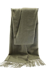 OtherStuff Tørklæde og sjal Sjal i 100% Viscose - Military green (Str. 180x80 cm) otherstuff