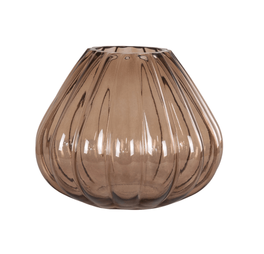 OtherStuff vase Vase i mundblæst glas, brun otherstuff