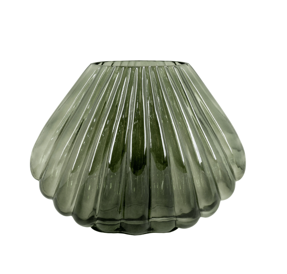 OtherStuff vase Vase i mundblæst glas, grøn otherstuff