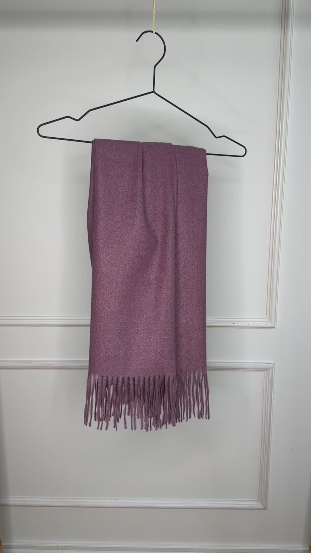 Sjal i 100% Viscose - Ametyst (Str. 180x80 cm)