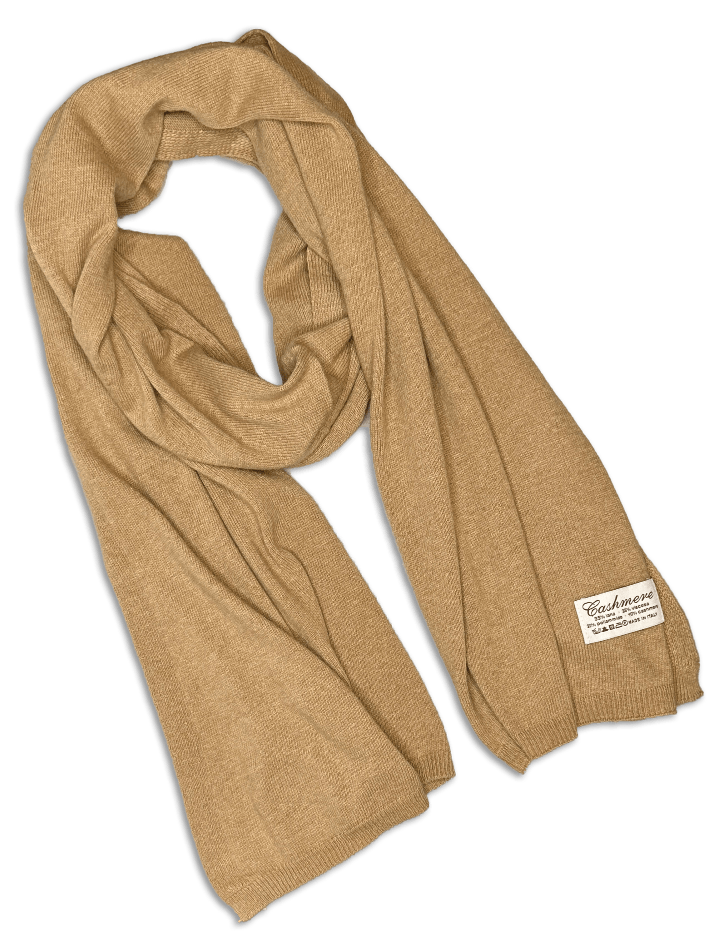 Uldplaiden.dk Halstørklæde i 10% cashmere - Camel otherstuff