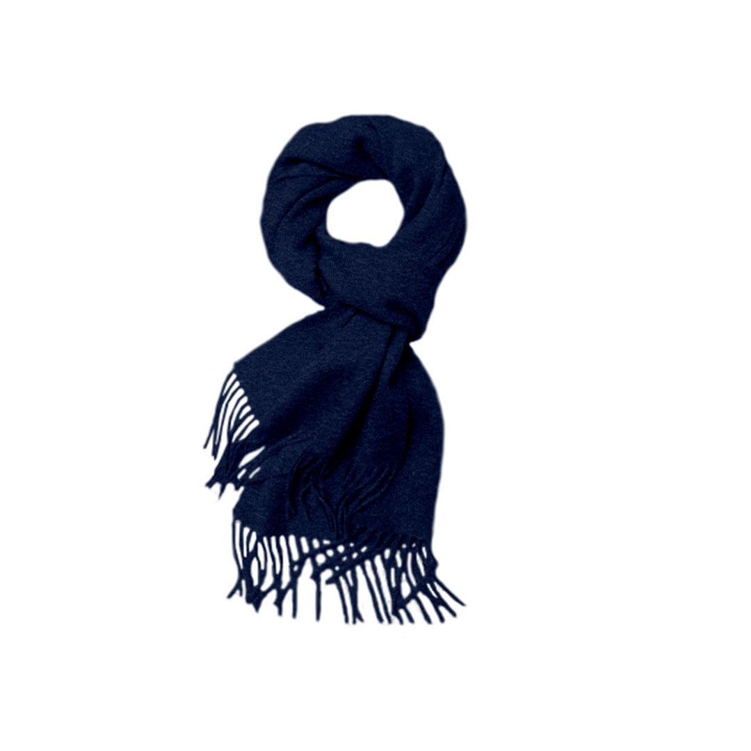 Uldplaiden Tørklæder og sjaler Halstørklæde i 100% Merinould - Blå (30 x 180 cm) otherstuff