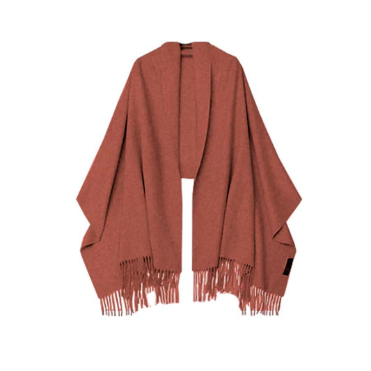 Uldplaiden Tørklæder og sjaler Sjal i 100% Merino - Rosa (70x200 cm) otherstuff