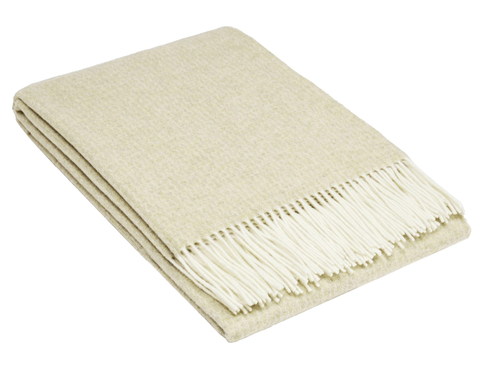 Uldplaiden Uldplaid Uldplaid i 10% Cashmere - Sand (140x200 cm) otherstuff