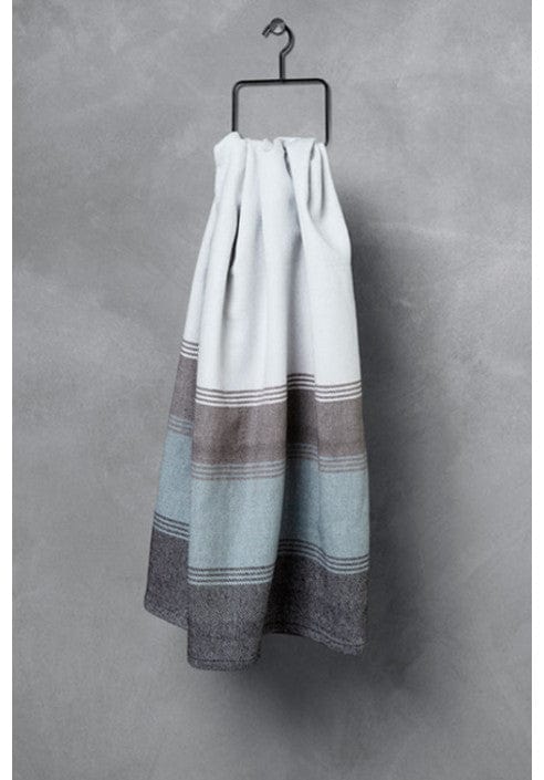 VIIL håndklæde 70x130 cm Badehåndklæde - VIIL, AIM, sort/blå/brun/grå otherstuff