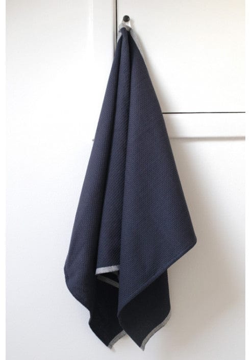 VIIL håndklæde 70x130 cm Håndklæde VIIL 'NOLU' - Mørk Blå otherstuff
