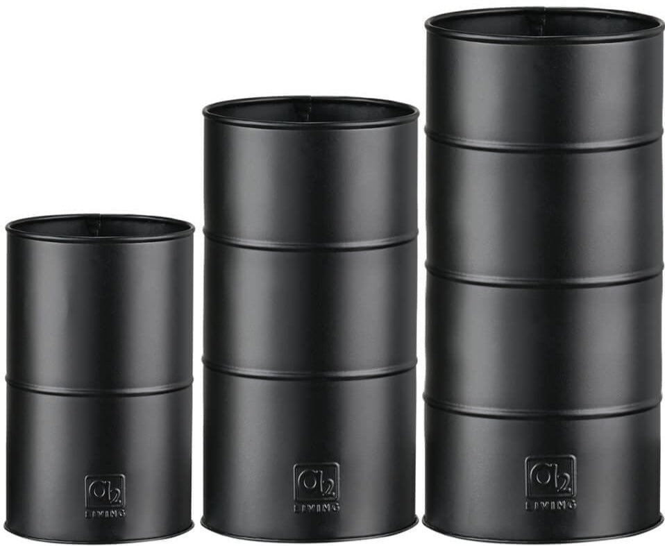 A2 Living Black Vase (set w. 3 pcs. / 3 sz.) 5714045007829 otherstuff