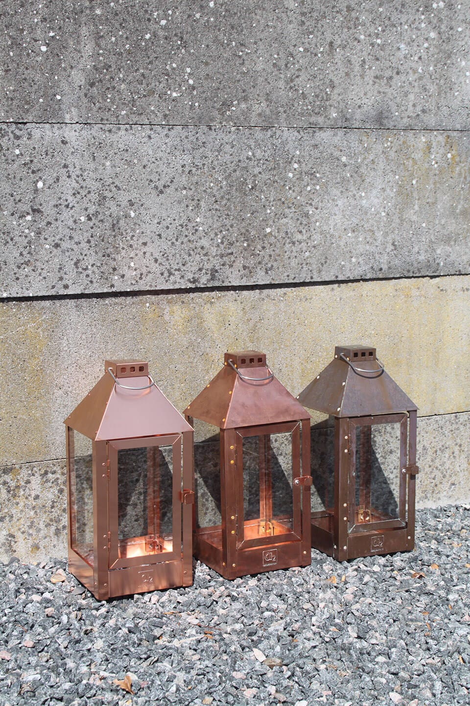 A2 Living Copper Midi Lantern 5714045000882 otherstuff