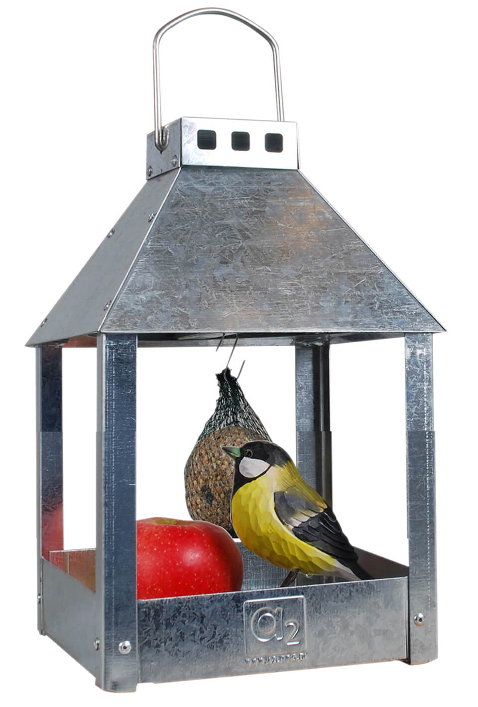 A2 Living Galvanized Mini Quadro 'Birdy Eat' 5714045000578 otherstuff