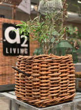 A2 Living flet kurv Maxi Low Square Rattan Basket 5714045004620 otherstuff