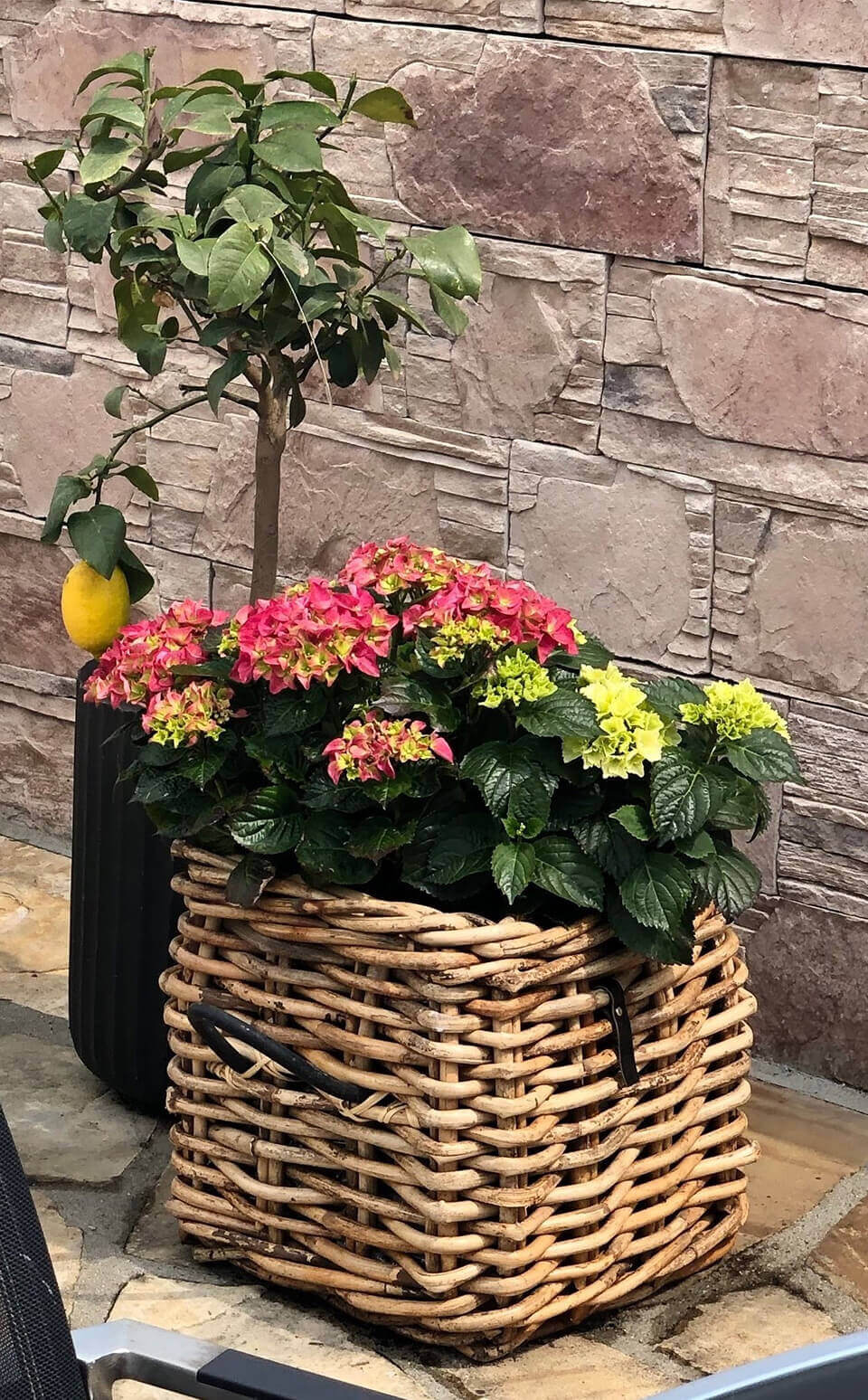A2 Living flet kurv Maxi Low Square Rattan Basket 5714045004620 otherstuff