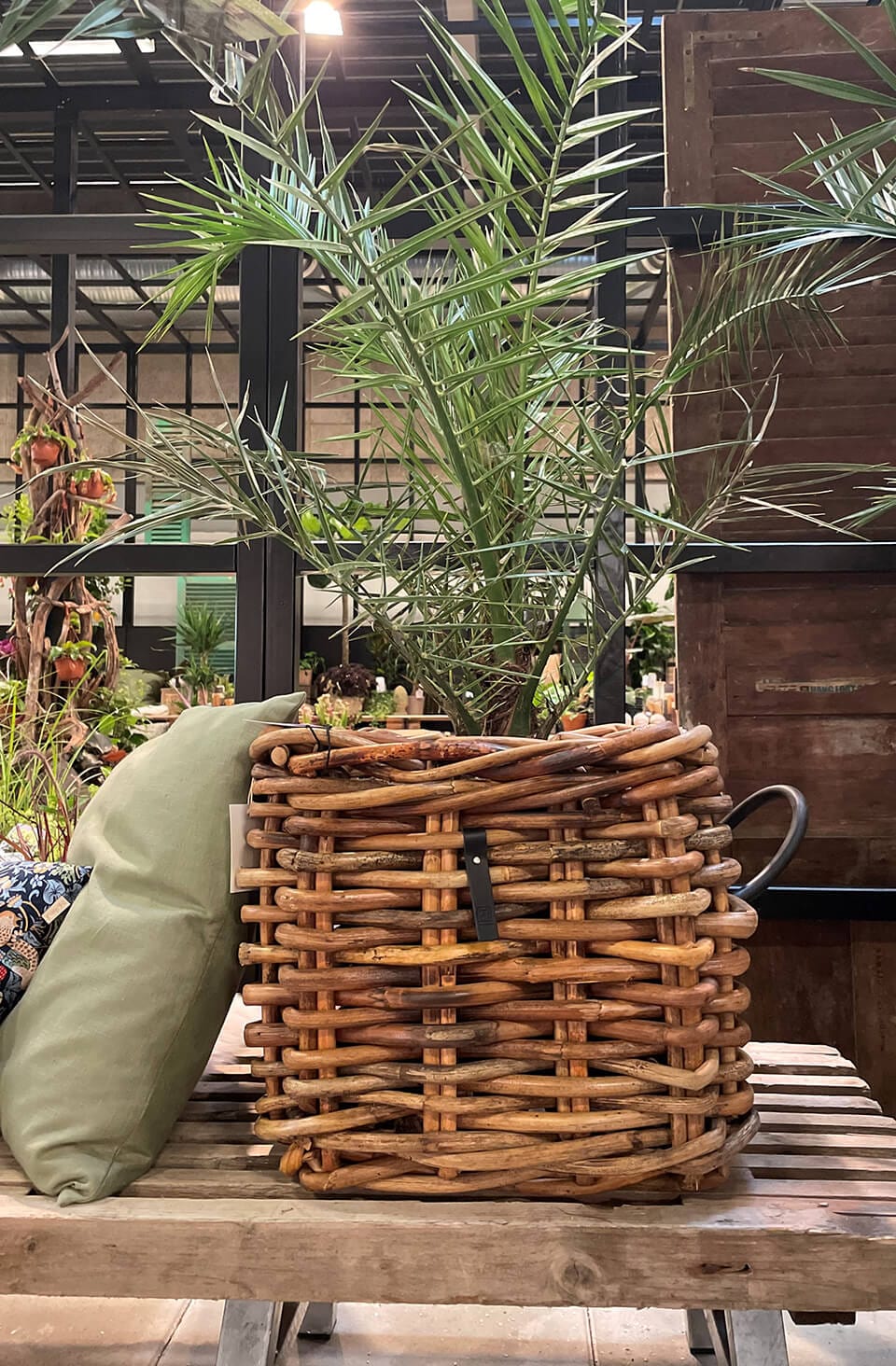 A2 Living flet kurv Maxi Low Square Rattan Basket 5714045004620 otherstuff
