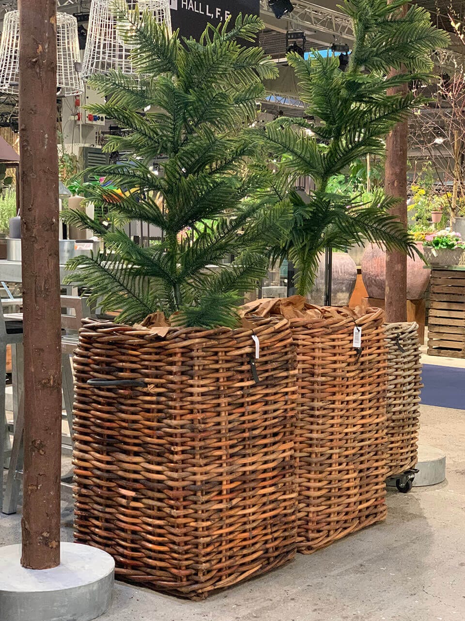 A2 Living flet kurv Mega Square Rattan Basket 5714045004361 otherstuff