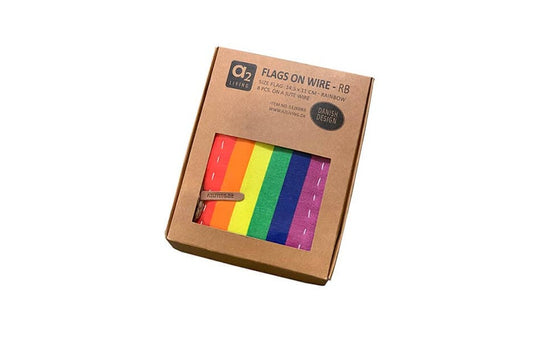 A2 Living Mini Flag Wire Rainbow (8 flags) 5714045005054 otherstuff