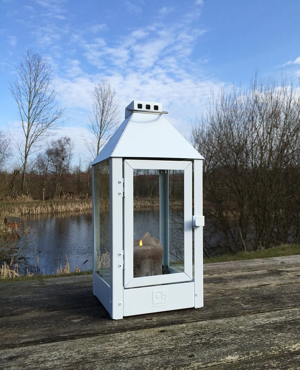 A2 Living Lanterne White Midi Lantern 5714045000745 otherstuff