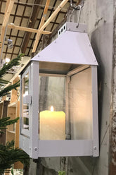 A2 Living White Mini Wall Lantern 5714045000776 otherstuff