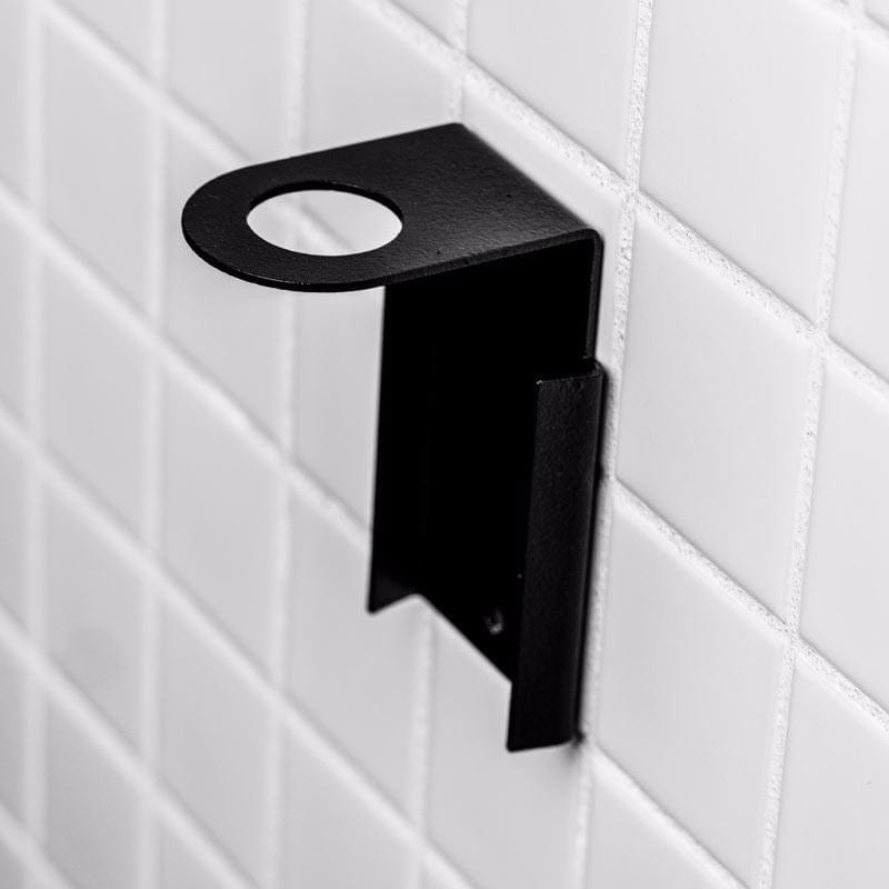 Badeanstalten boligtilbehør Vægbeslag til sæbe og håndsprit (SORT) otherstuff