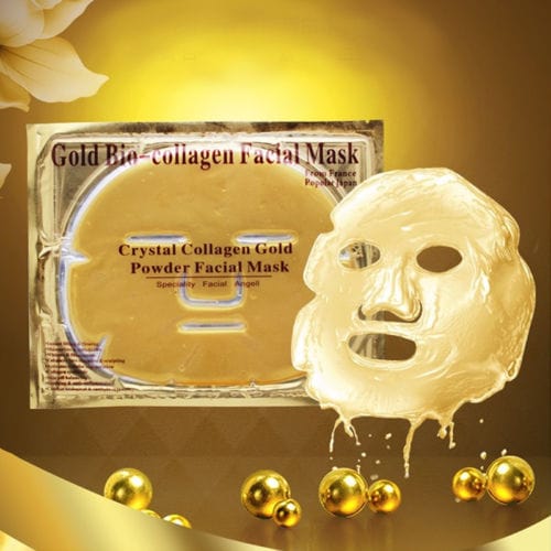 Guld Maske med collagen - OtherStuff.dk