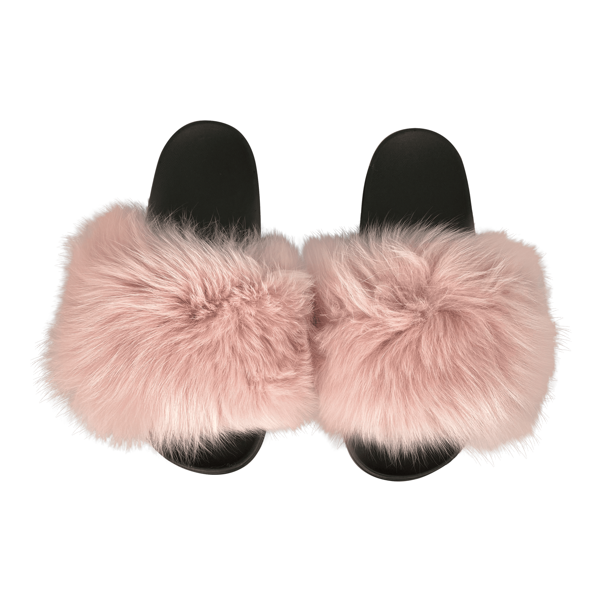knoglebrud betyder Besættelse Pels slippers, Faux fur - Gammel rosa – OtherStuff