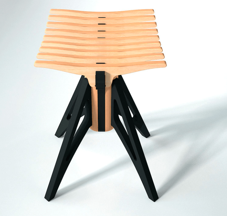 Turtle stol - ergonomisk design - OtherStuff.dk