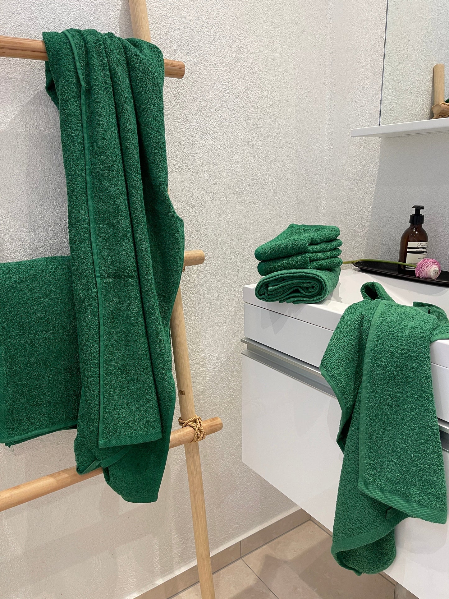 OtherStuff håndklæde Håndklædepakke, 6 dele - Mørkegrøn otherstuff