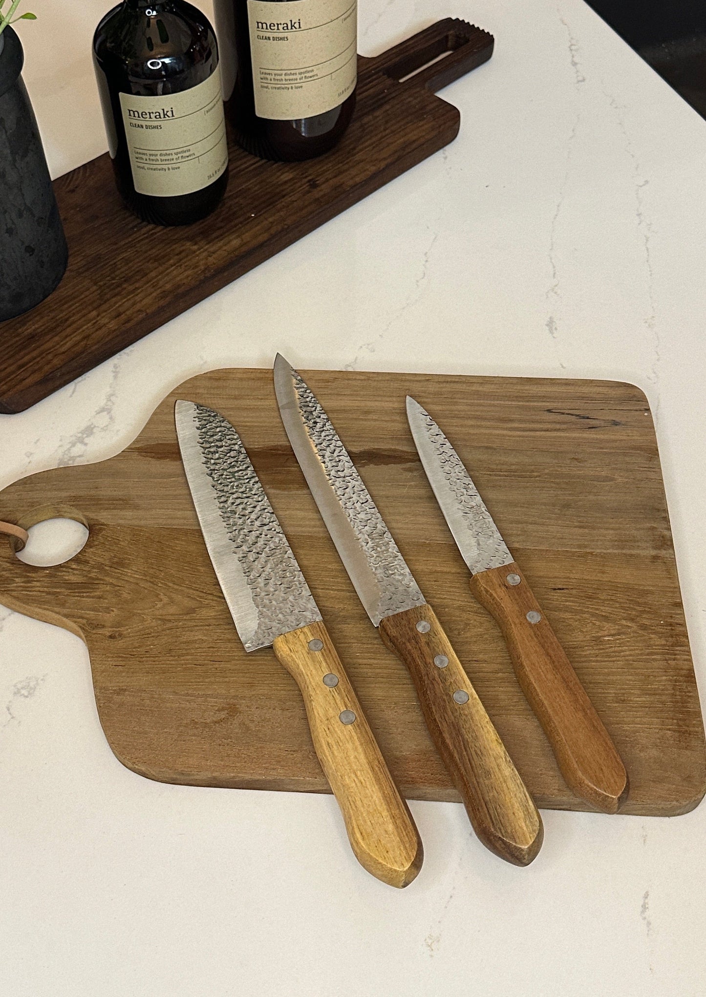 OtherStuff køkken knive Knivsæt - 3 rustikke knive 5713931003549 otherstuff
