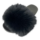 Pels Slippers - Ny Sæson Sort - 1