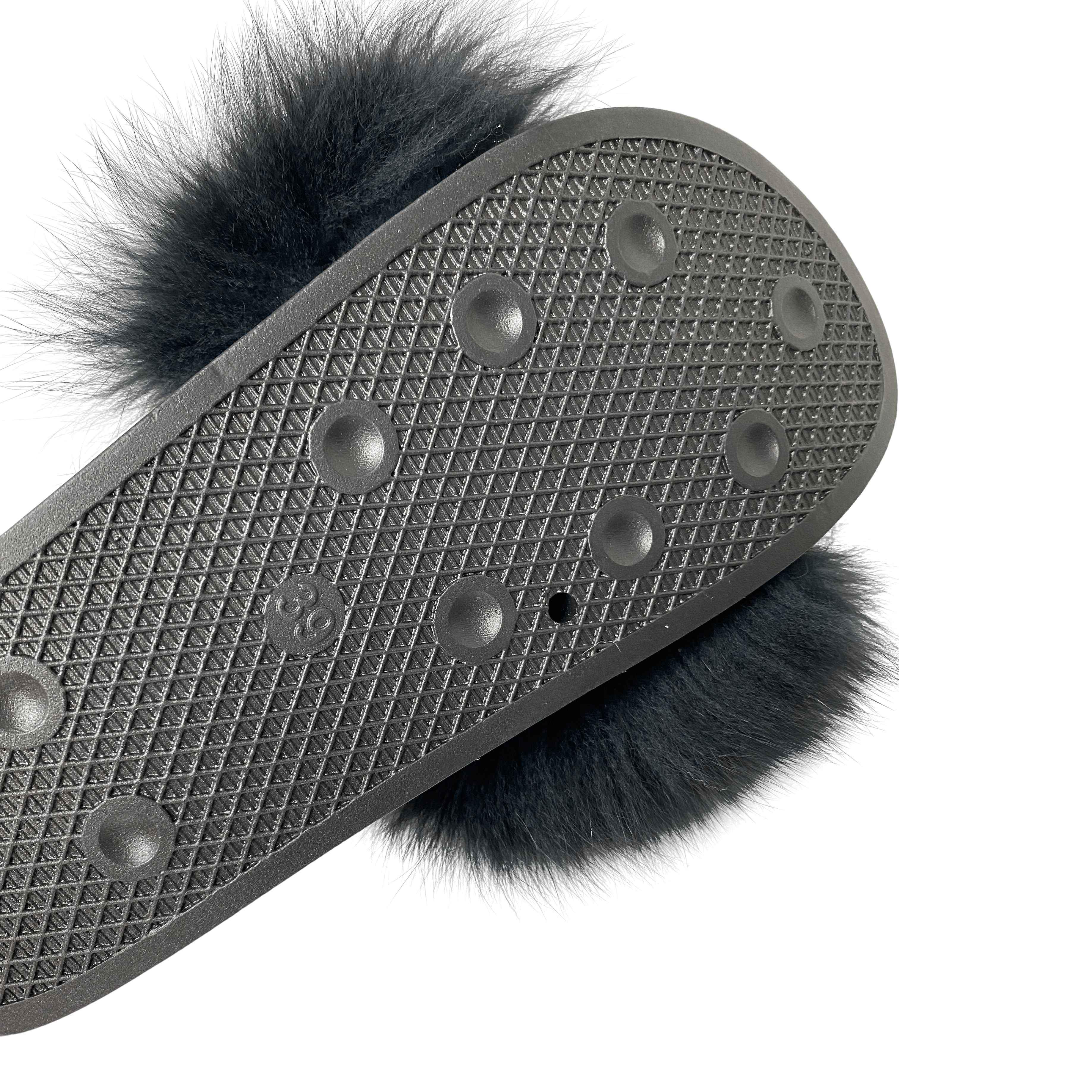 Pels Slippers - Ny Sæson Sort - 2