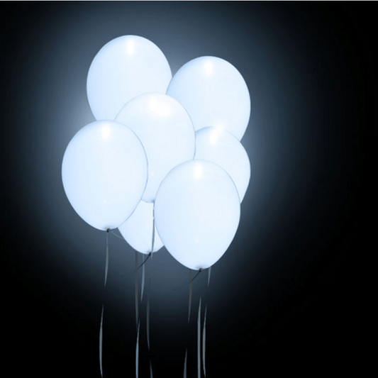 Neonballoner - 5 stk - LED lysende balloner - OtherStuff.dk