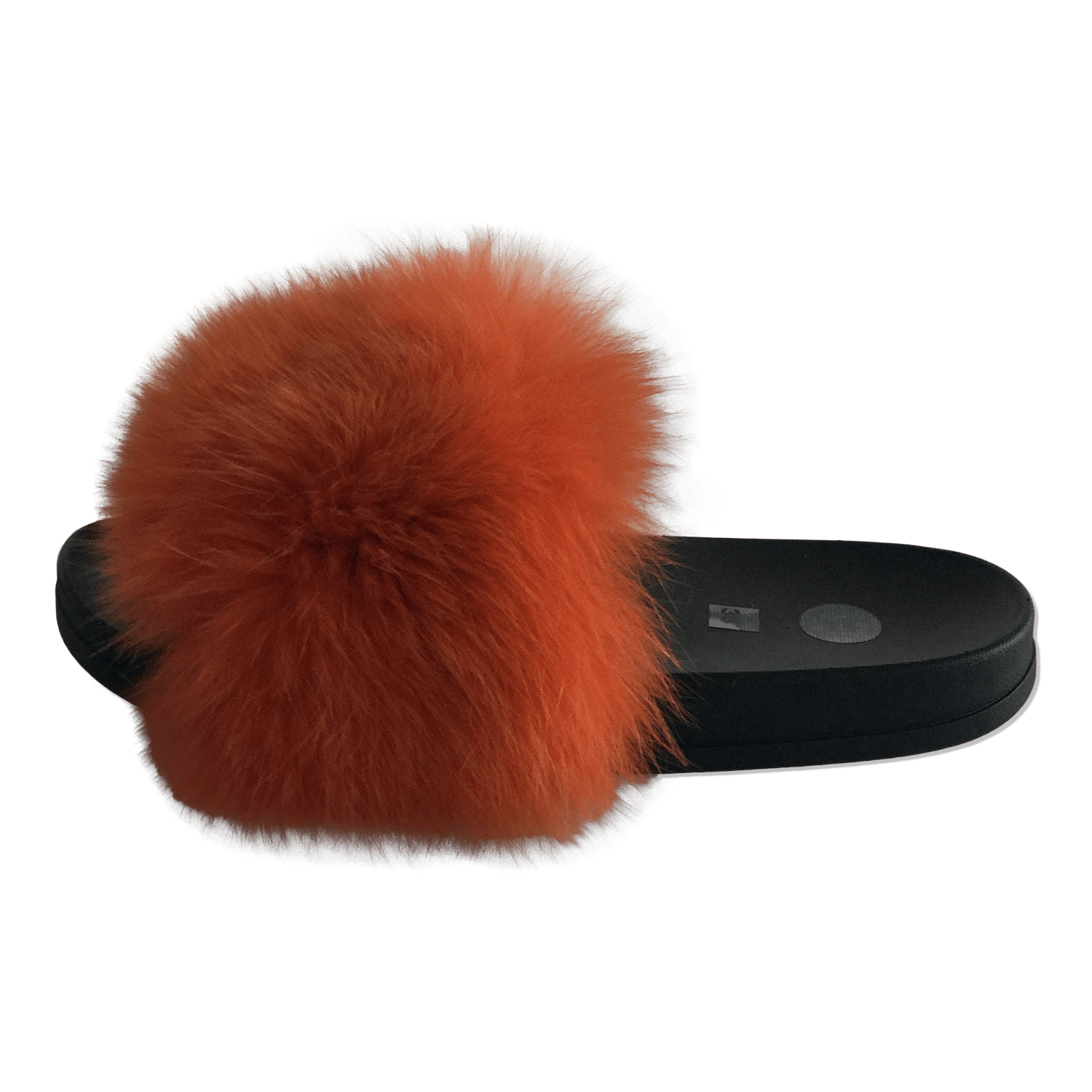 Pels Slippers - Orange 