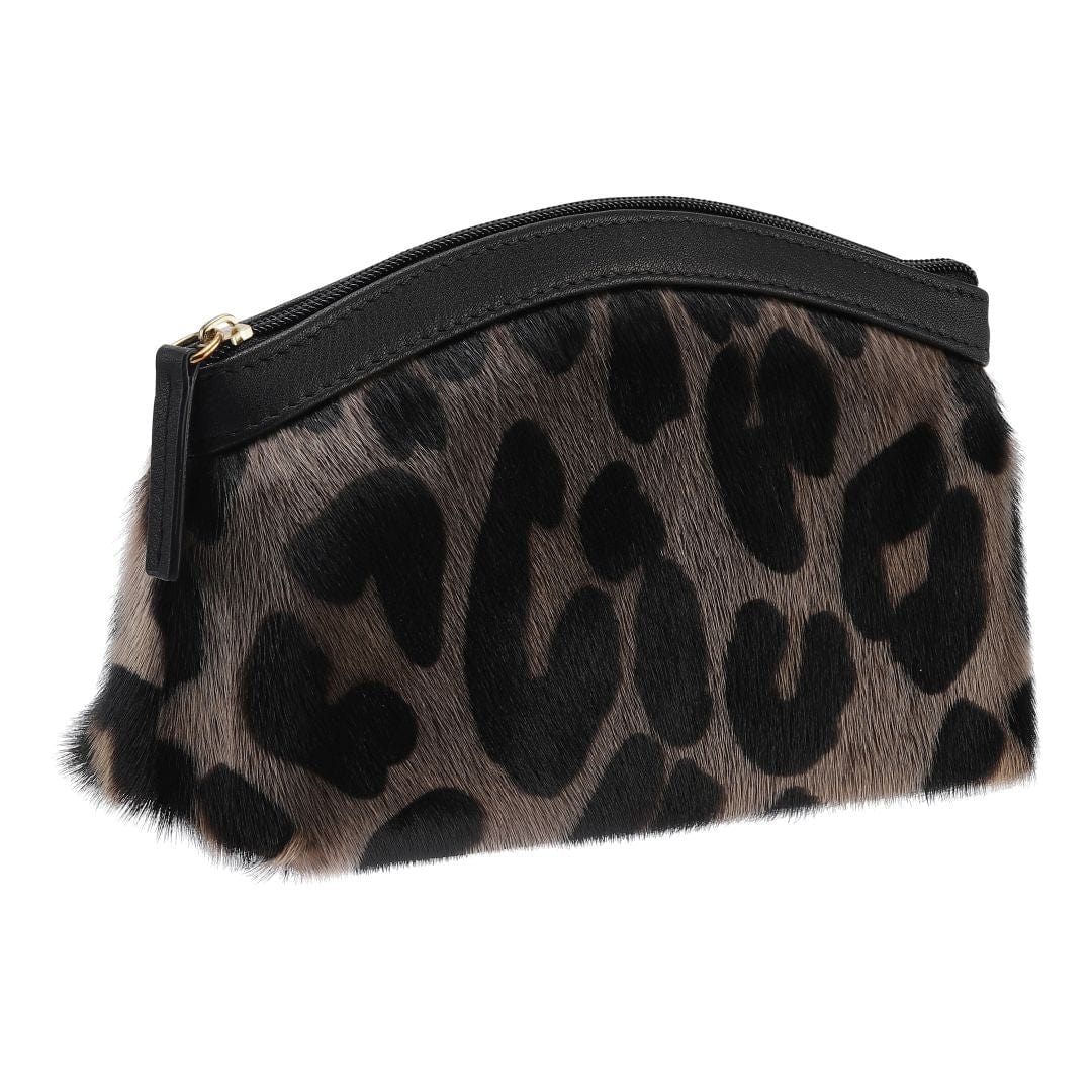 Mini clutch i Sælskind - Leopard