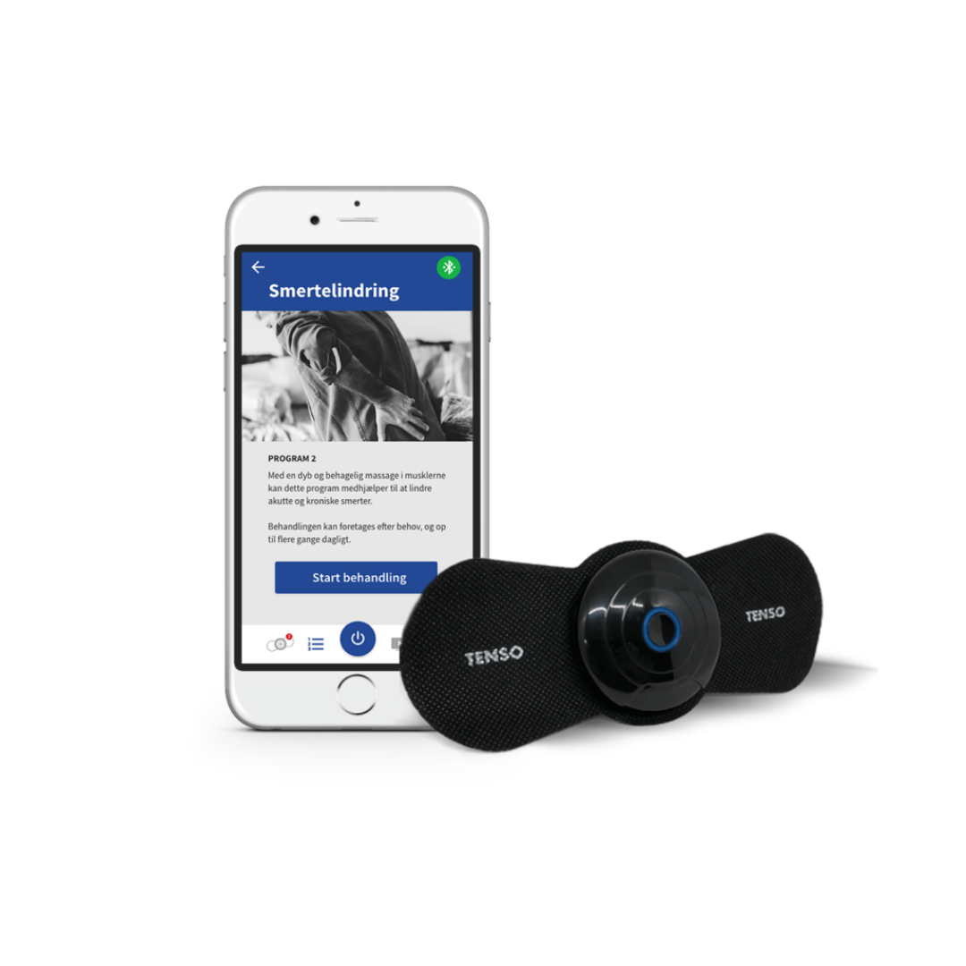 Tenso fitness TENSO - Smertelindring App Løsning + 5 Pads 5713931004157 otherstuff